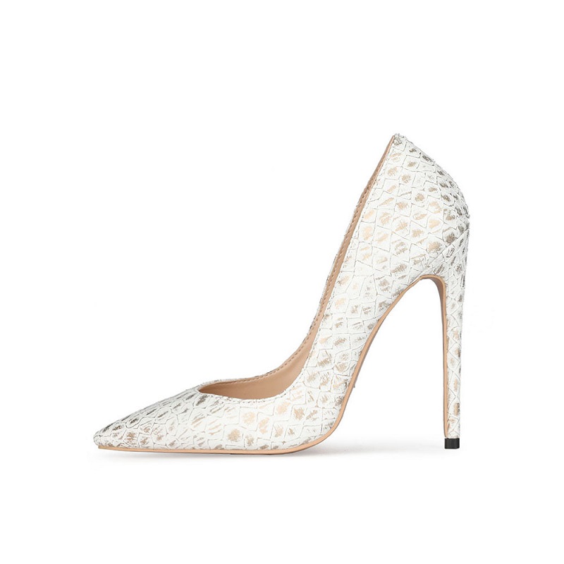 Opp France Fish Scales Stiletto Heels