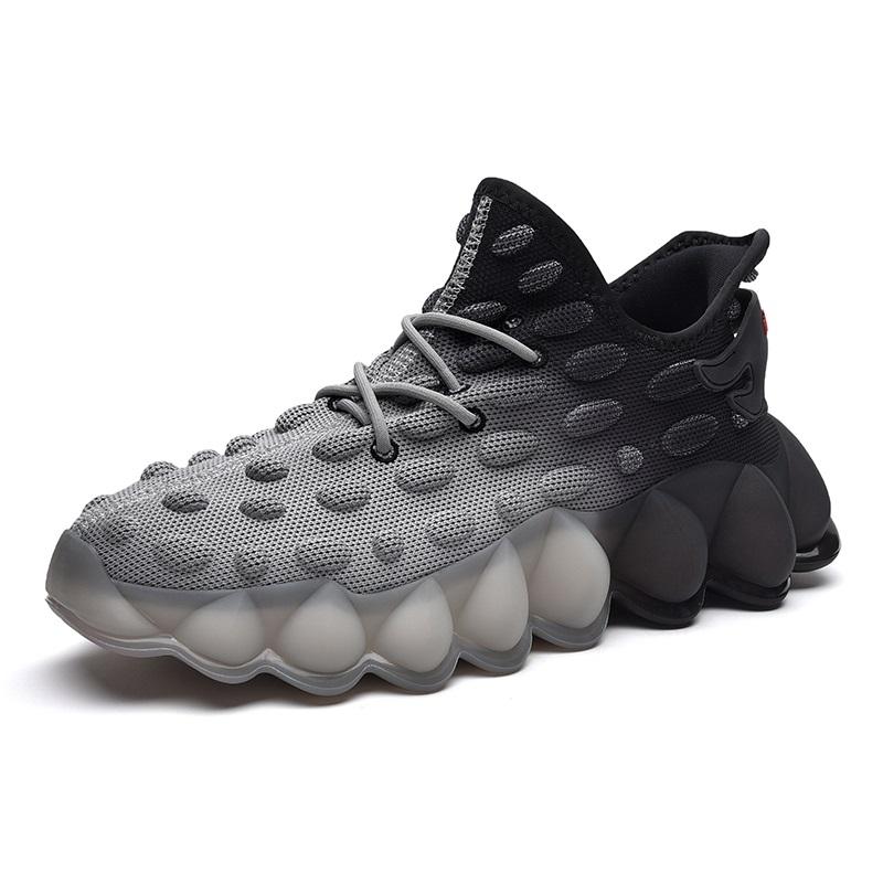 Opp France Gradient Toe Lightweight Sneakers Black