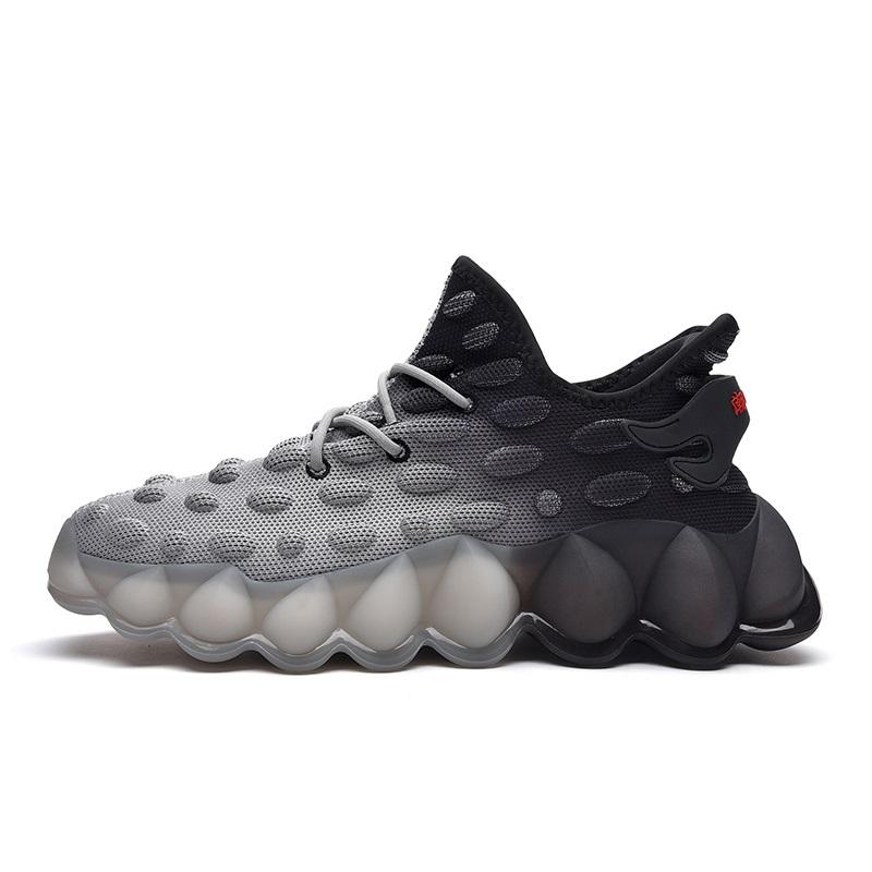 opp france Gradient Toe Lightweight Sneakers Black