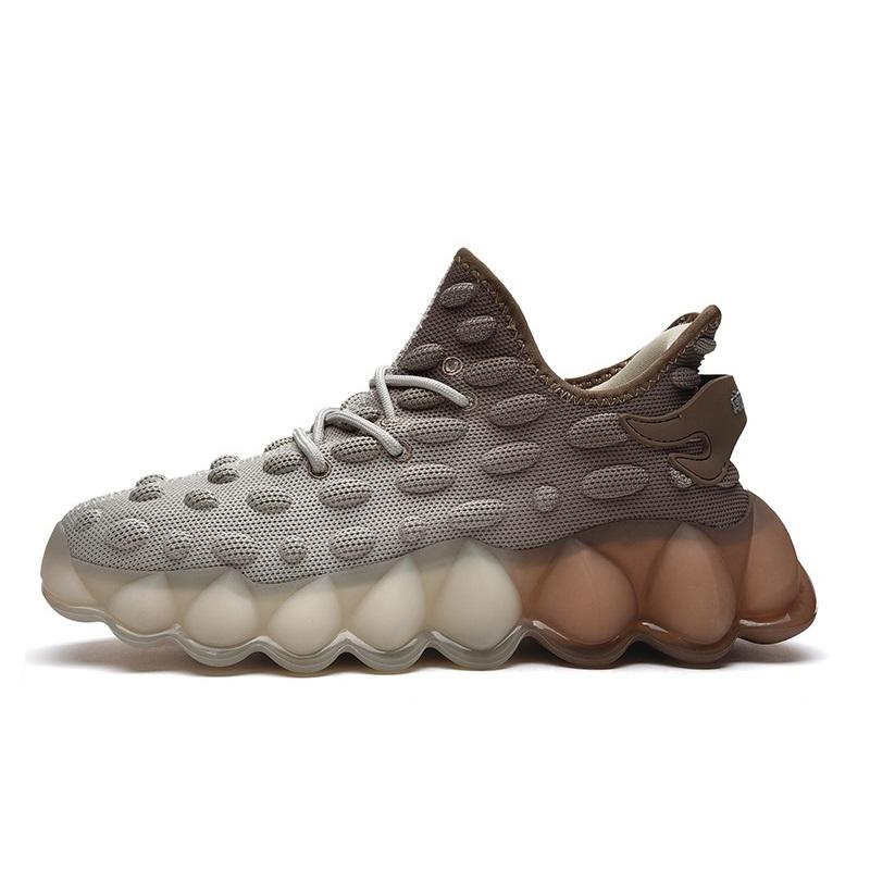 opp france Gradient Toe Lightweight Sneakers Brown