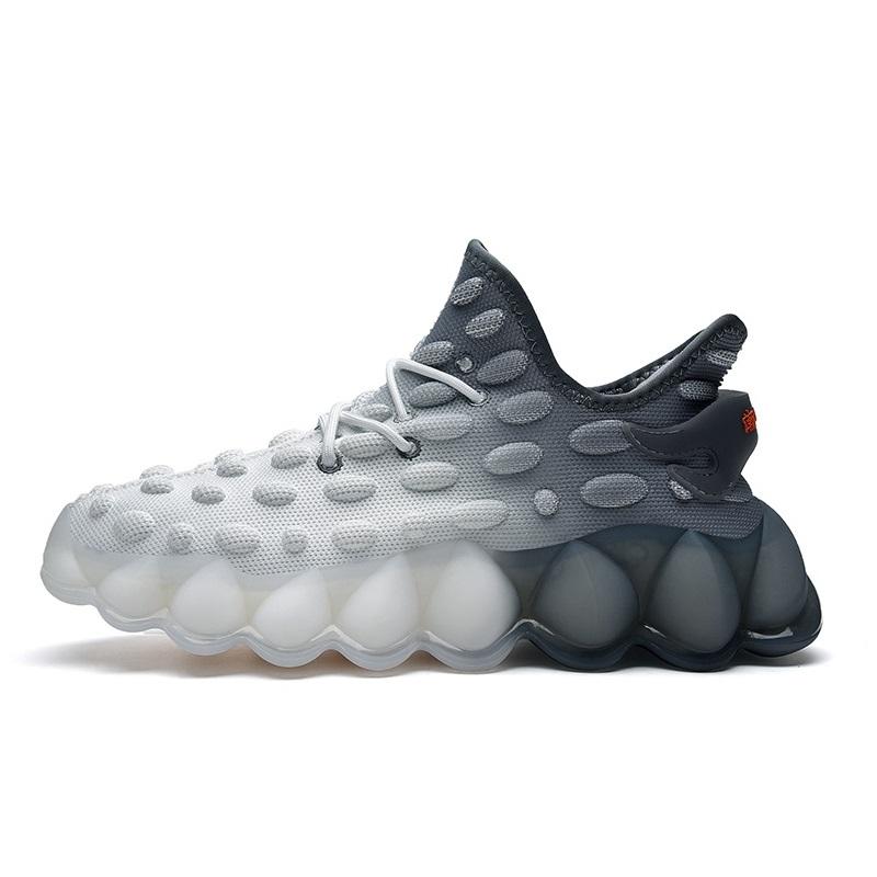 opp france Gradient Toe Lightweight Sneakers White