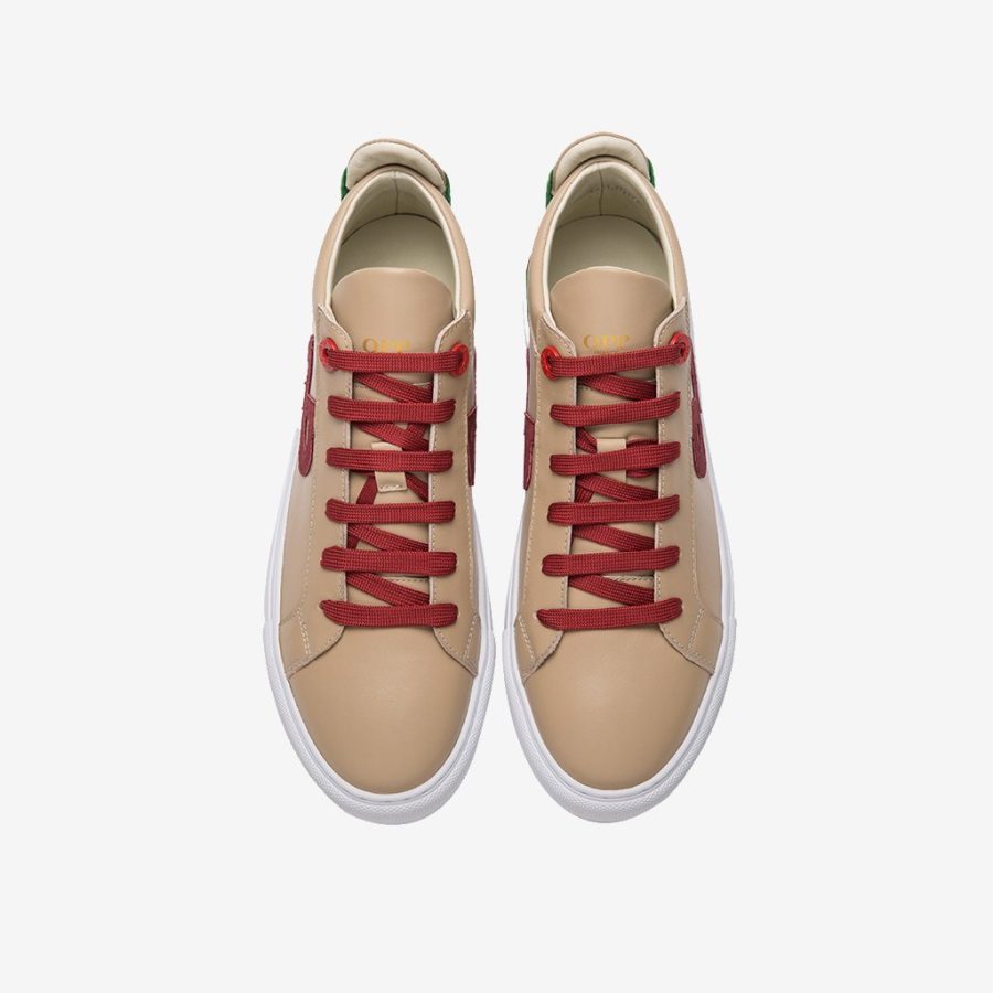 Opp France High-Top Shoes Khaki
