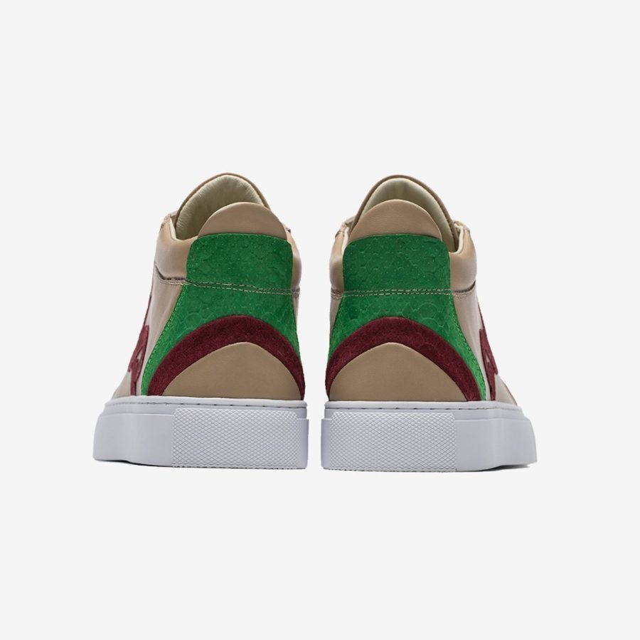 Opp France High-Top Shoes Khaki