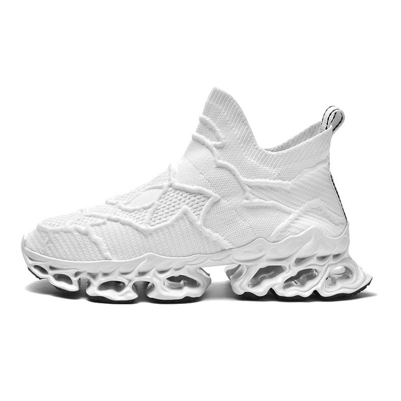 opp france High Top Slip-On Sneakers White