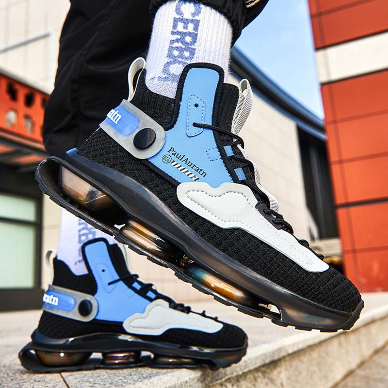 Opp France Lace-up Basketball Socks Sneakers Black