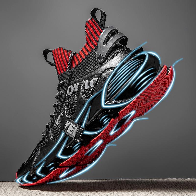 Opp France Lace-up Blade Sneakers Black