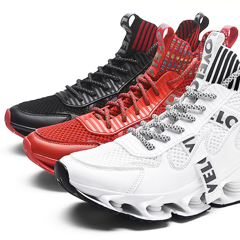 Opp France Lace-up Blade Sneakers Red