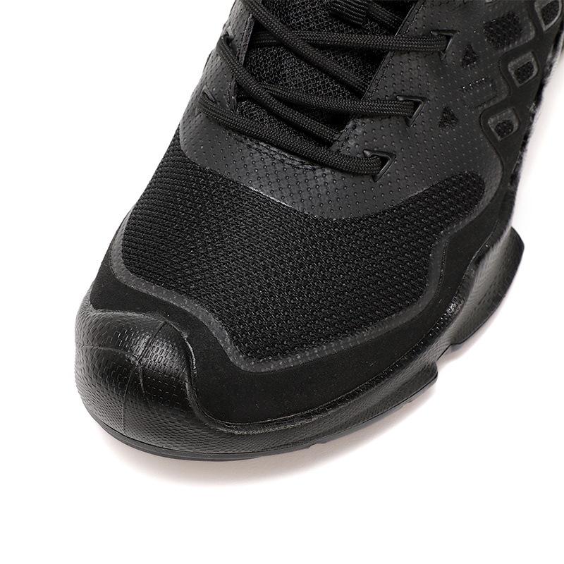 Opp France Lace-up Breathable Sneakers Black