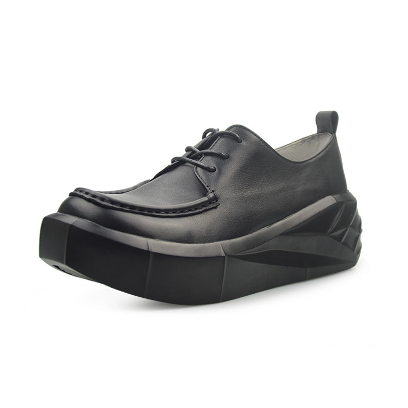 Opp France Lace-up British Platform Oxfords