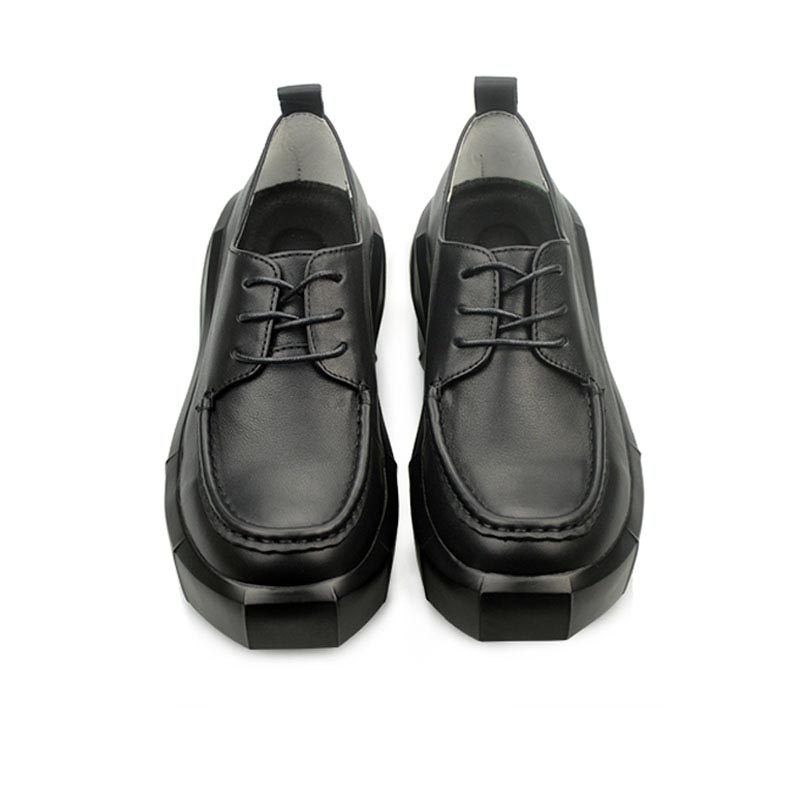 Opp France Lace-up British Platform Oxfords