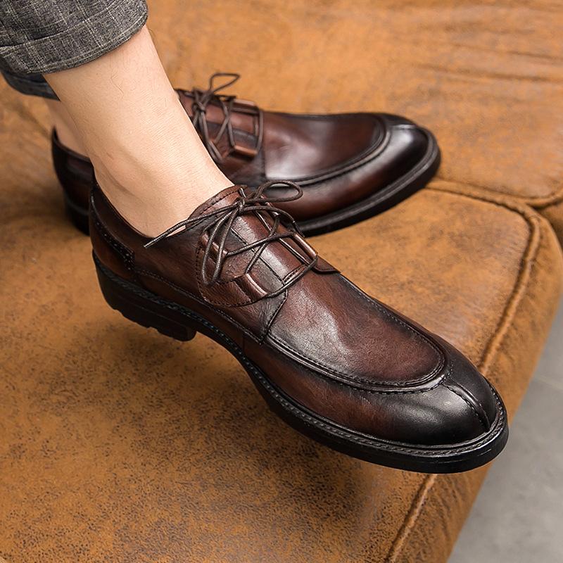 Opp France Lace-up Business Oxfords
