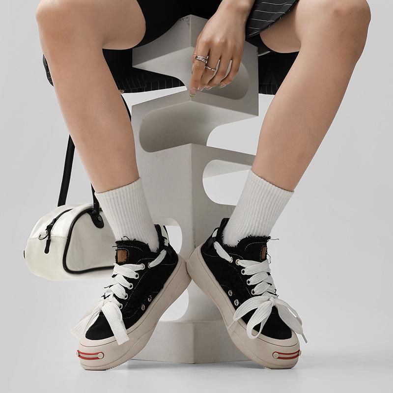 Opp France Lace-up Front Platform Casual Shoes