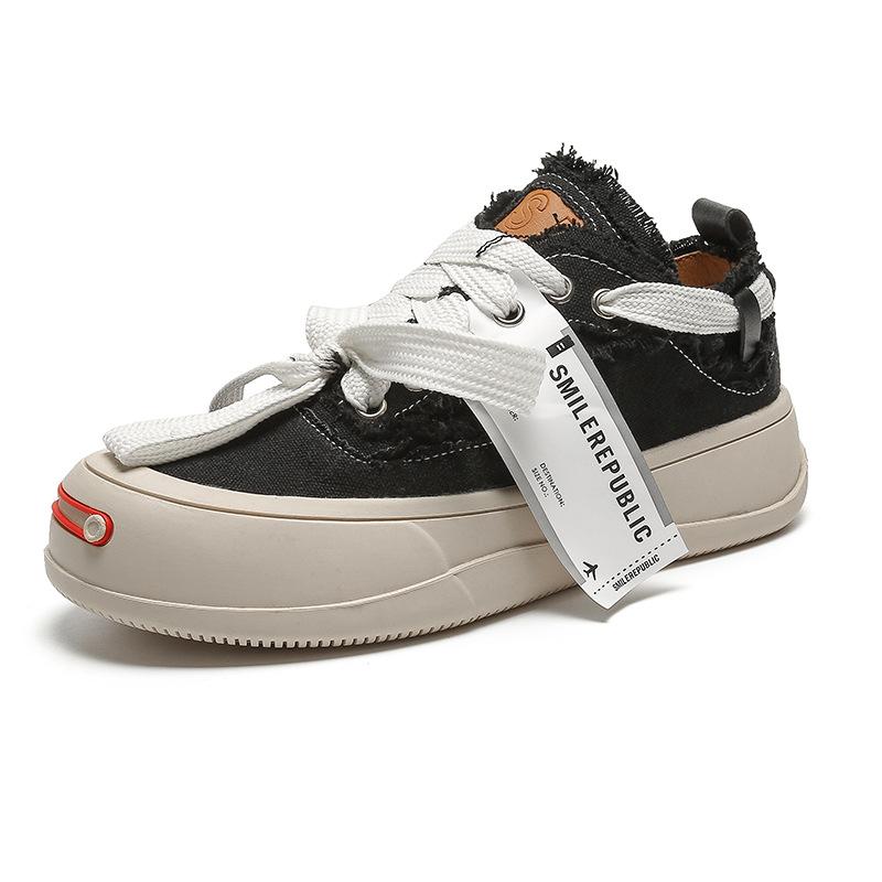 opp france Lace-up Front Platform Casual Shoes