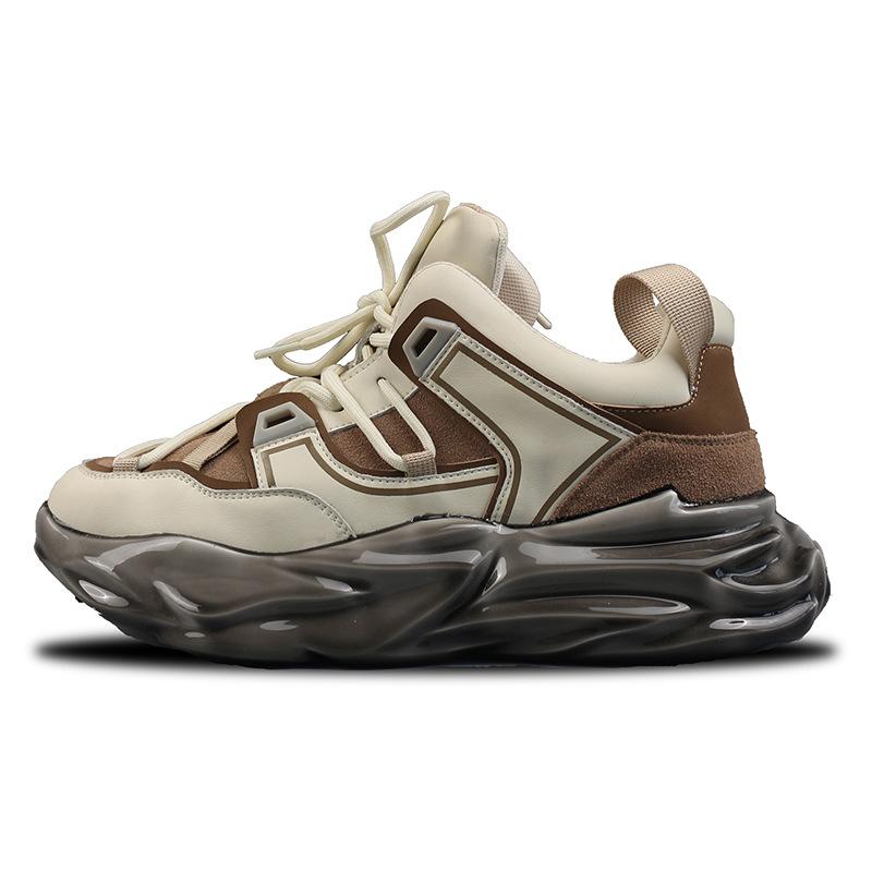 opp france Lace-up Platform Sneakers