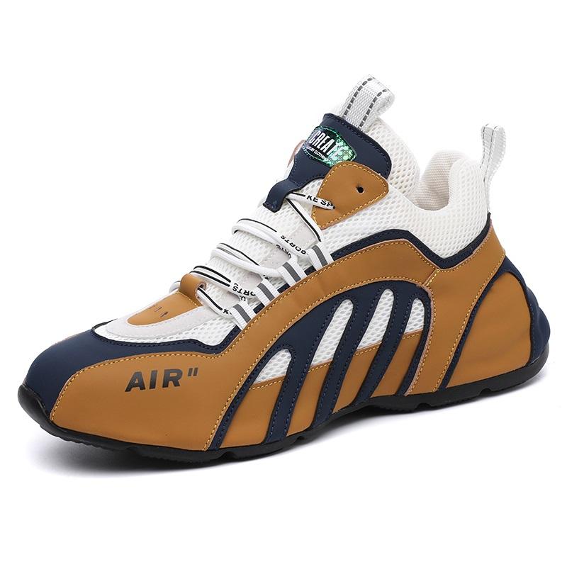 opp france Lace-up Rubber Sole Sneakers Brown opp france Lace-up Rubber Sole Sneakers Brown