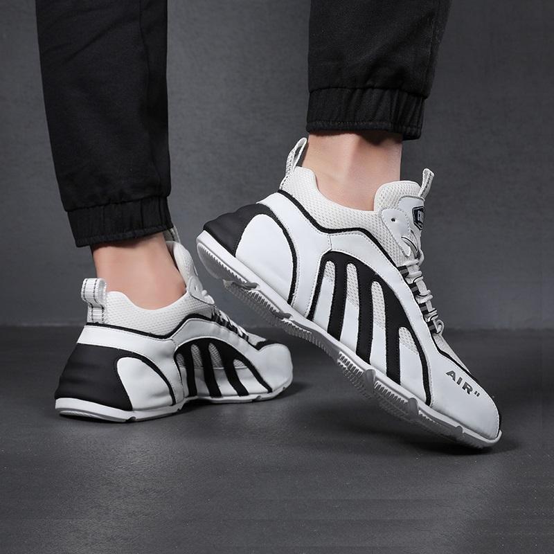 Opp France Lace-up Rubber Sole Sneakers White