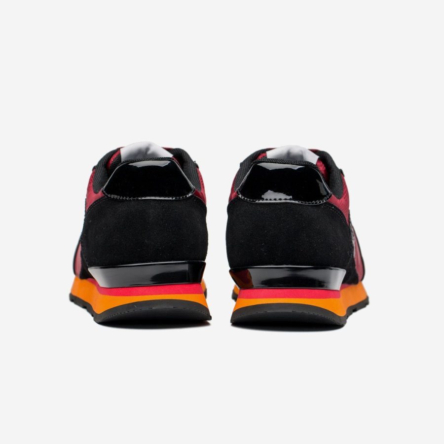 Opp France Lace-Up Sneakers Red