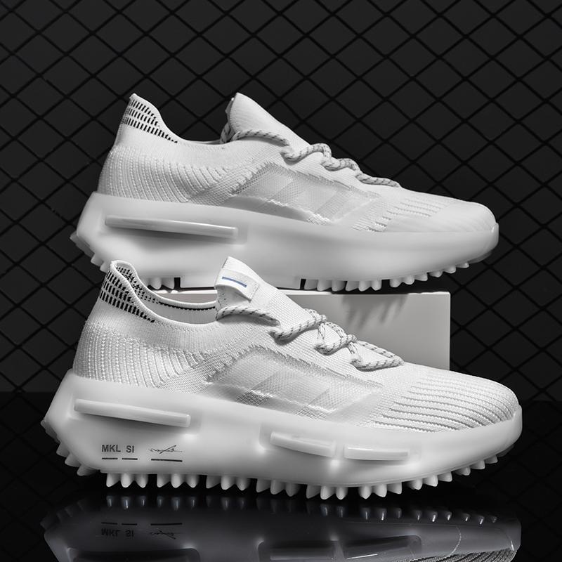 Opp France Lace-up Solid Mesh Breathable Sneakers