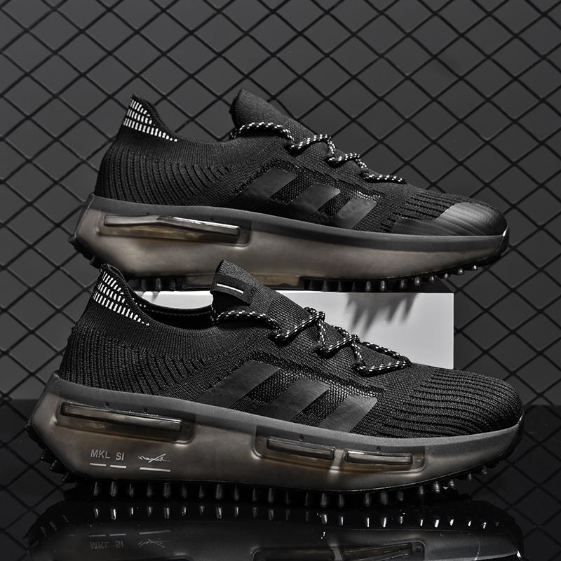 Opp France Lace-up Solid Mesh Breathable Sneakers