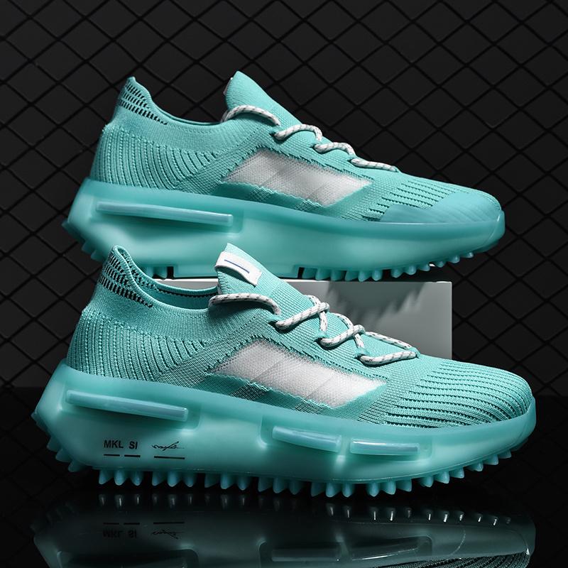 Opp France Lace-up Solid Mesh Breathable Sneakers