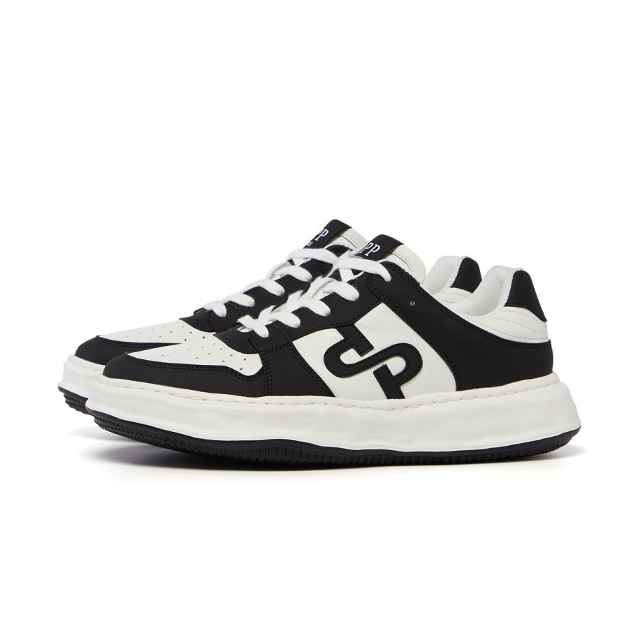 Opp France Lace-Up Suede Casual Black
