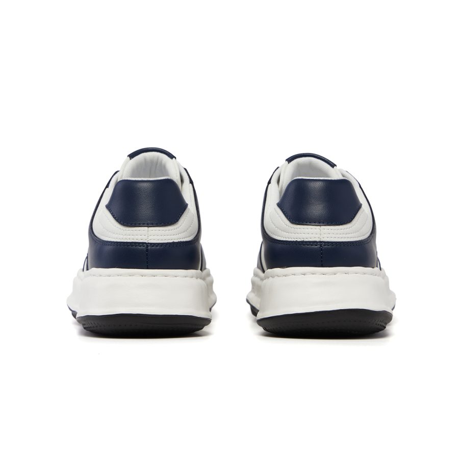 Opp France Lace-Up Suede Casual Blue