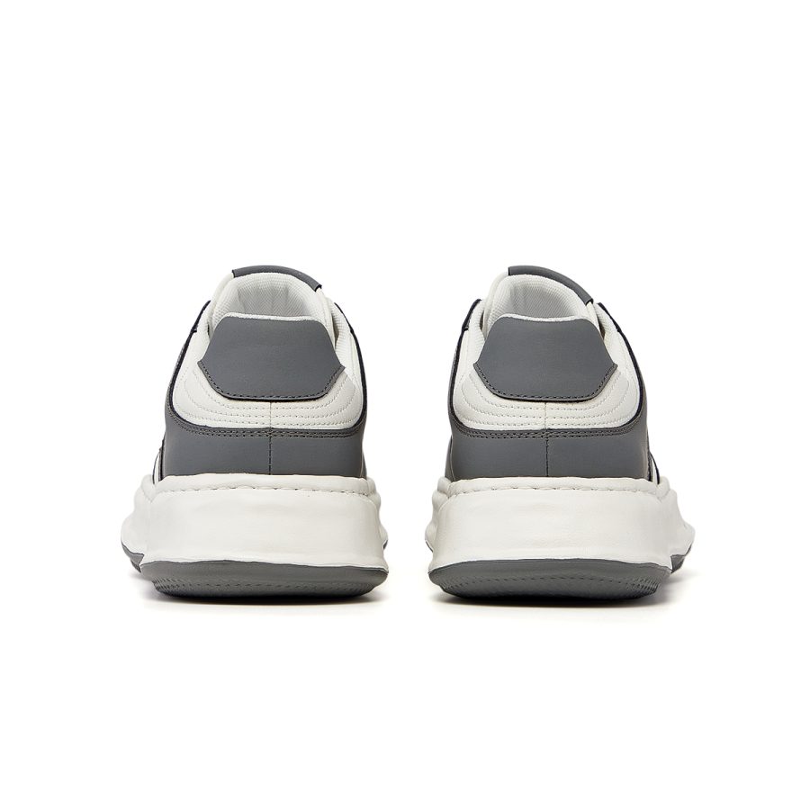 Opp France Lace-Up Suede Casual Grey