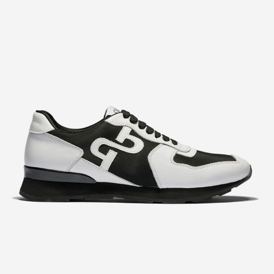 opp france Lace-Up Suede Sneakers Black