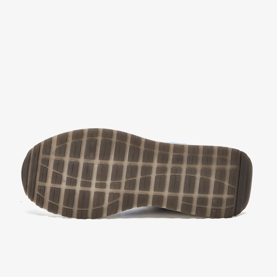 Opp France Lace-Up Suede Sneakers Blue