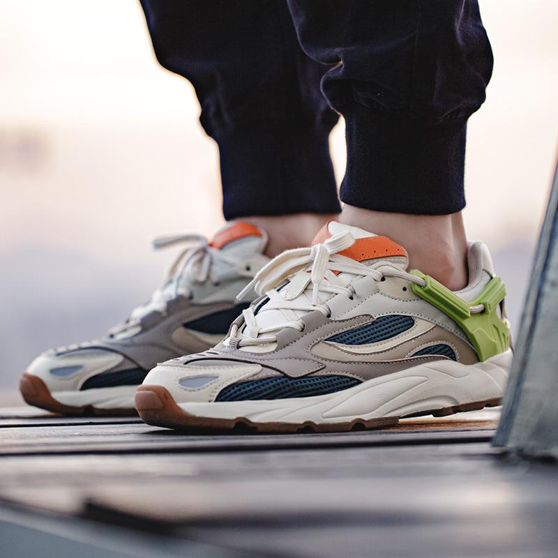 Opp France Lace-up Vintage Panel Sneakers