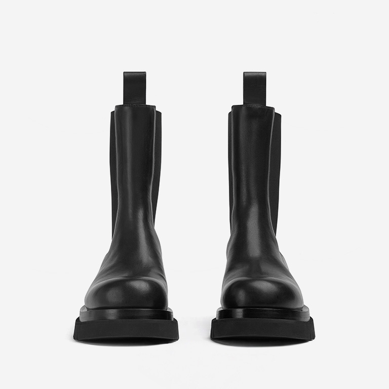 Opp France Leather Chelsea Boots