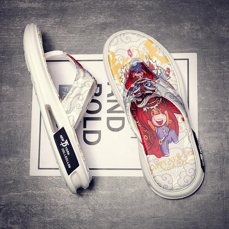 Opp France Lion Dance Flip Flops