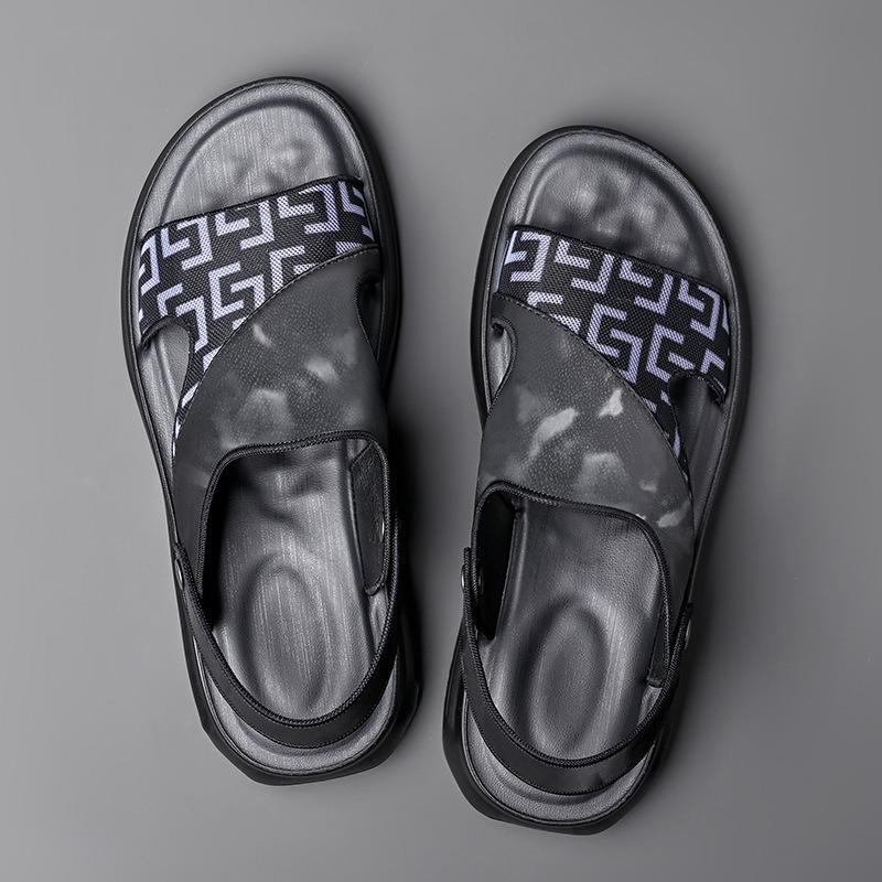 Opp France Men Air Cushion Beach Sandals