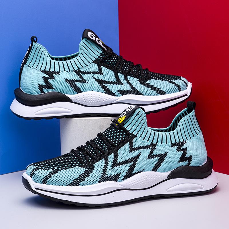 Opp France Men Breathable Flyknit Sneakers