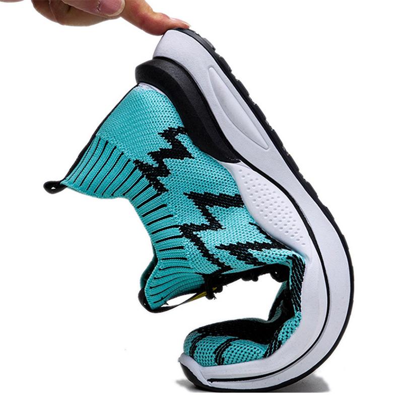 Opp France Men Breathable Flyknit Sneakers