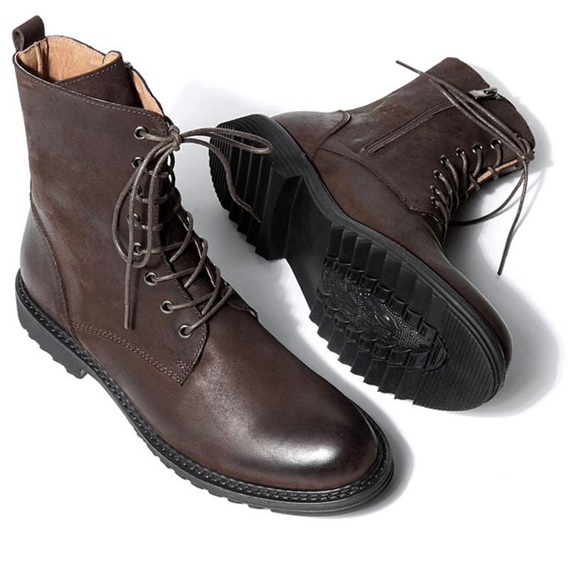 Opp France Men British High Top Boots