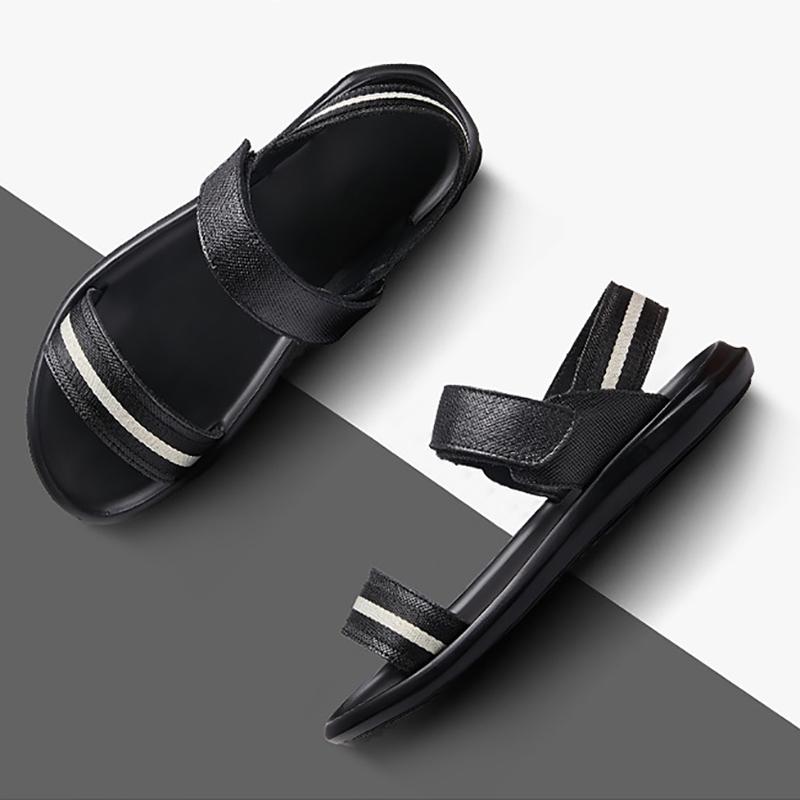 Opp France Men British Style Leather Sandals