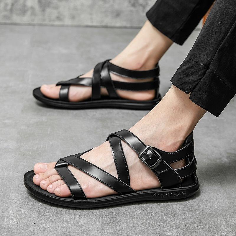 Opp France Men British Style Roman Sandals