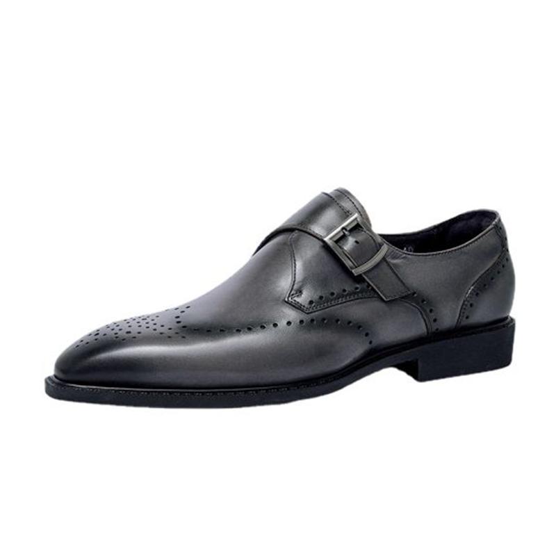 opp france Men Carved Oxfords