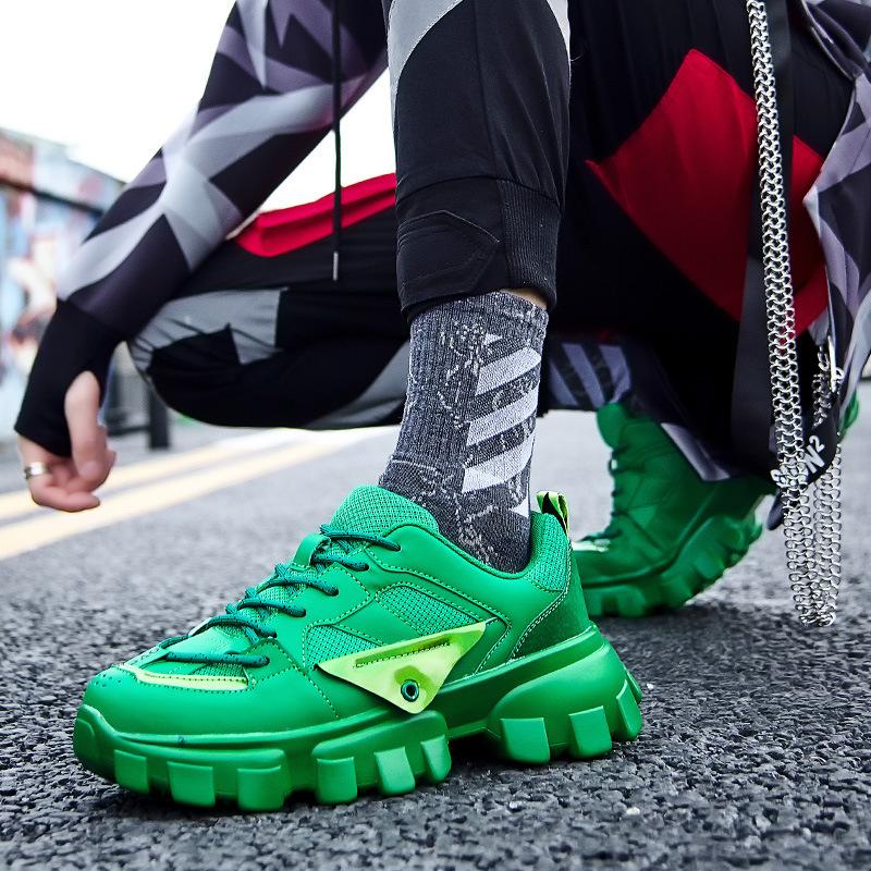 Opp France Men Catwalk Style Mesh Sneakers