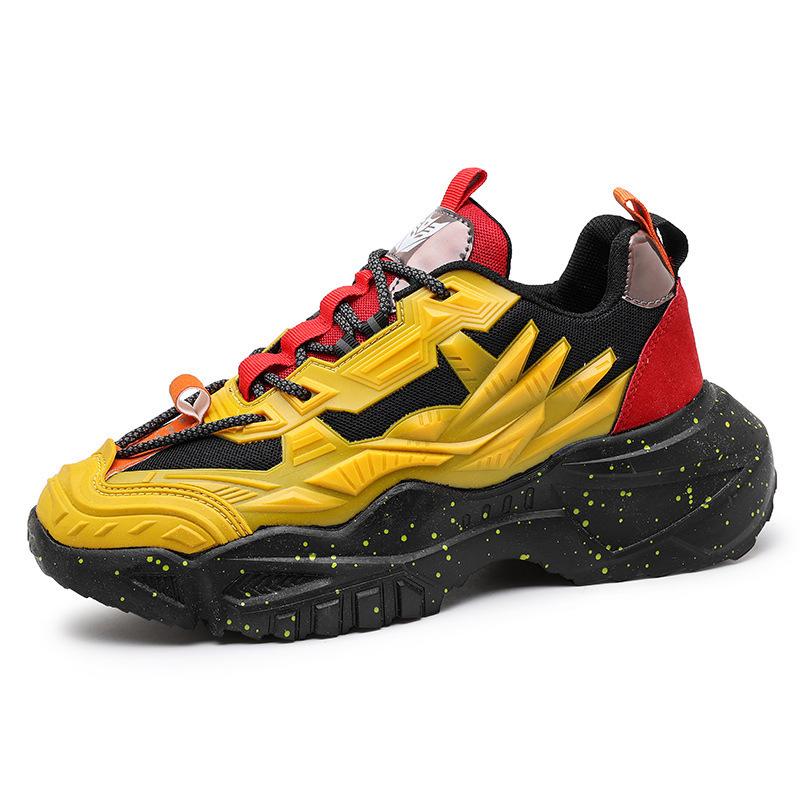 opp france Men Colorblock Platform Sneakers