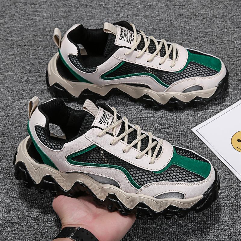 Opp France Men Cutout Platform Sports Sandals