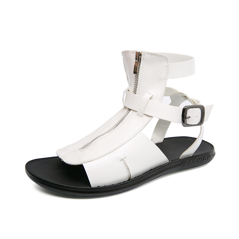 opp france Men Fashion Cutout Sandals