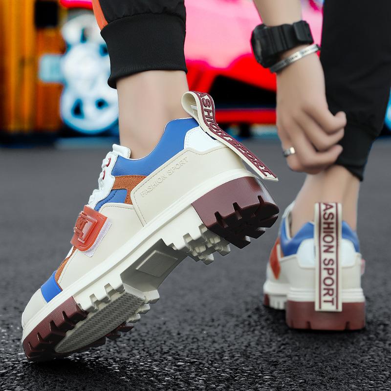 Opp France Men Fashion Height Increasing Sneakers