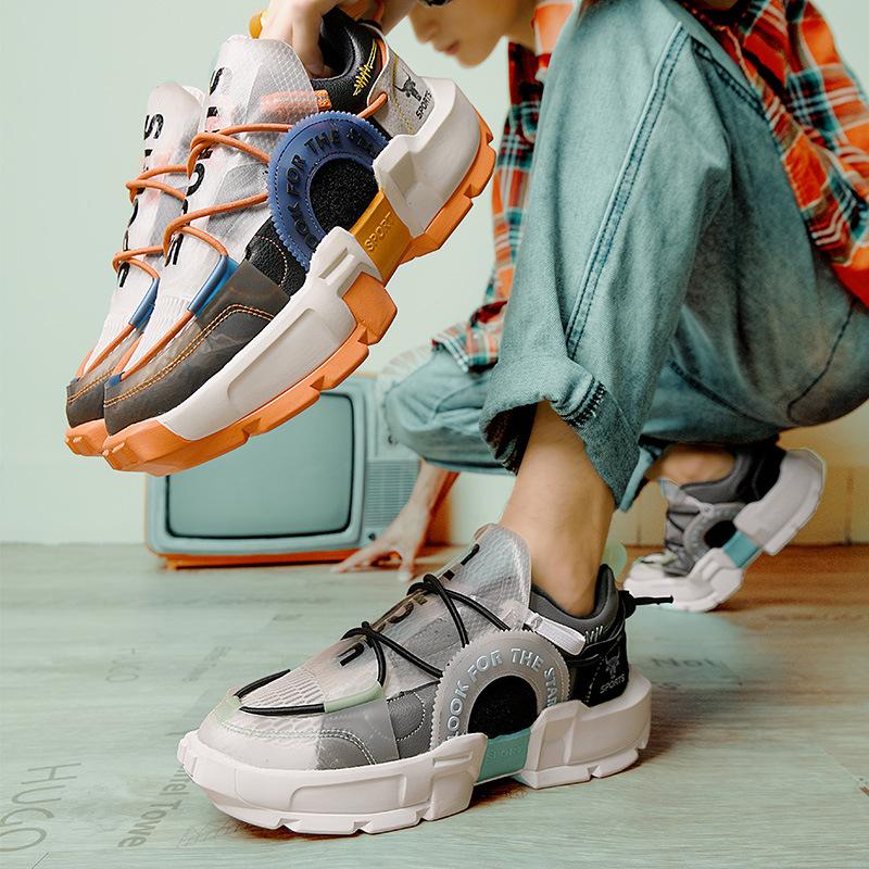 Opp France Men Fashion Week Runway Sneakers