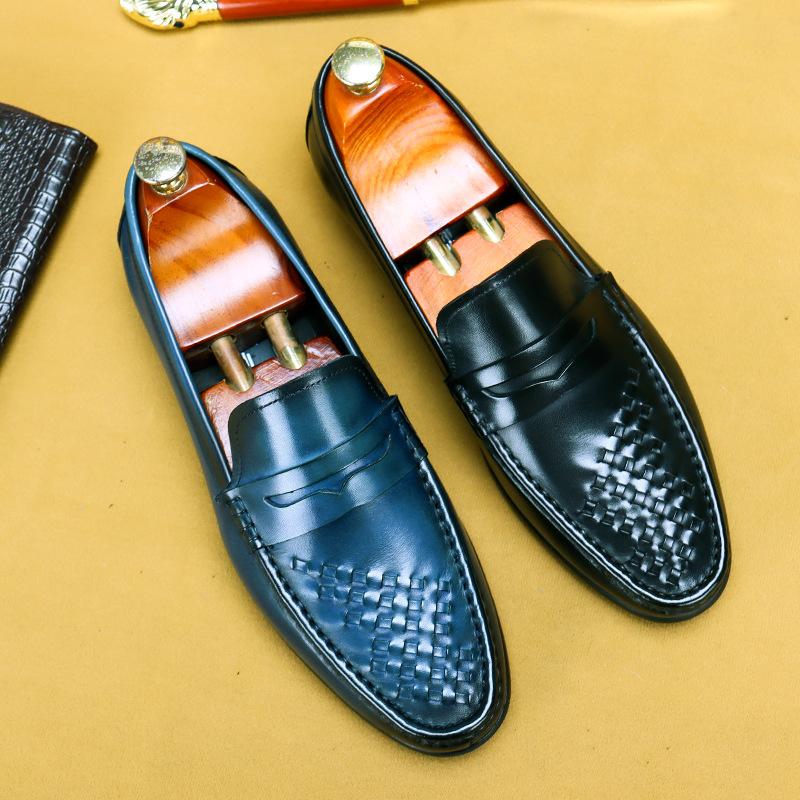 Opp France Men Genuine Leather Soft Loafers