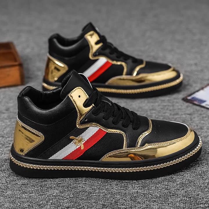 opp france Men High Top Breathable Casual Shoes