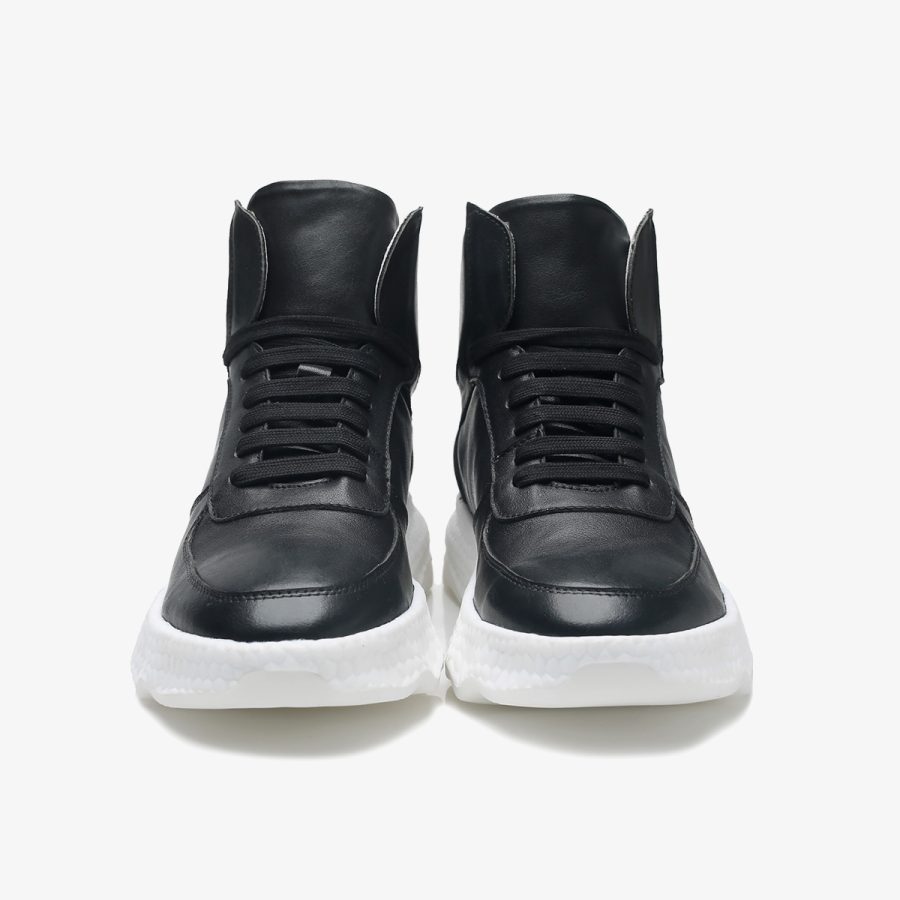 Opp France Men High-Top Shoes Black