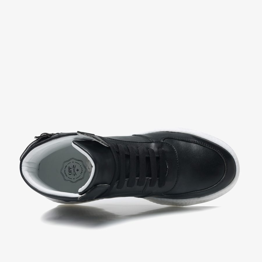 Opp France Men High-Top Shoes Black