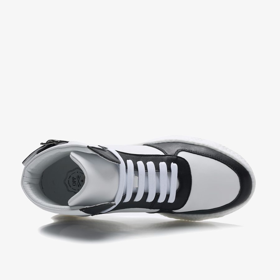 Opp France Men High-Top Shoes Black